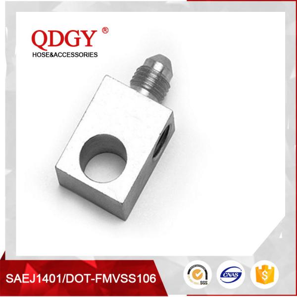 Quality qdgy steel material with chromed plated coating -3 AND -4 AN  SAE Brake Adapter FittingsTEE 10MM X 1.0 FEMALE INVERTED wholesale
