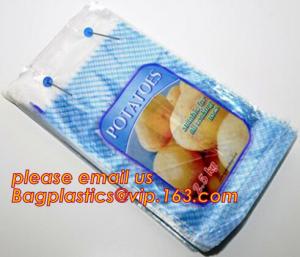 Cheap China supply clear food grade poly wicket bags ice bags bread bags with printing,food grade Poly wicket bags bagease pac for sale