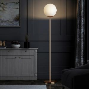 Nordic Modern Simple Gold And Glass Floor lamp Bedroom Lamp LED Floor Lamps gold