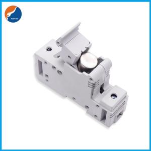 1P 125A DC 1000V 690V Solar 22x58mm Cylinder Porcelain Fuse Base Holder For PV