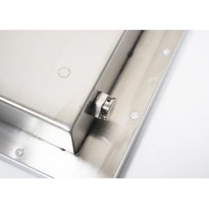 Full IP65 Waterproof Stainless Steel Panel PC 1000 Nits 1024x768 With Break Out