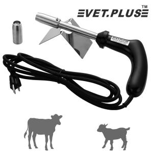 Cheap 33cm Customized Logo Calf Dehorner Burner Stainless Steel For Calves for sale