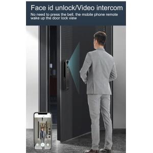 Heavyweight intelligent facial recognition lock Tuya Smart visual intercom