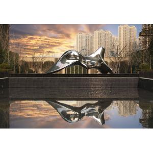 Outdoor Large Modern Abstract Sculptures , Abstract Form Sculpture For Garden