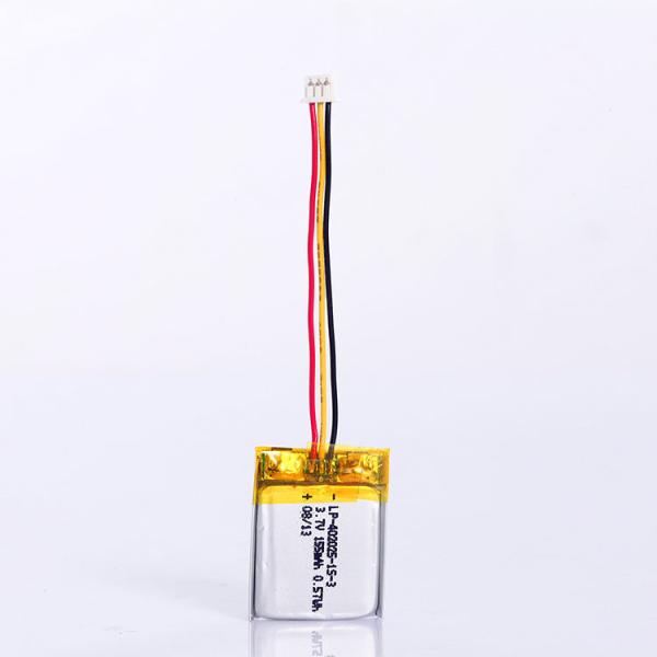 Best Quality 3.7v 402025 155 Mah Lithium Ion Polymer Battery Packs for Small