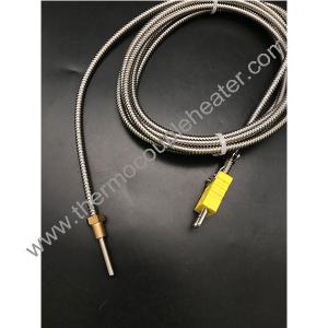 Type K MI Thermocouple Sensor High Exhaust Temperature Sensor With Screw