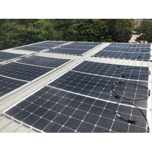 Semi Flexible Mono Perc Custom Solar Panel 100V For LED Lighting Project