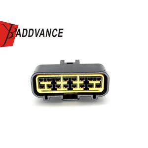 Black Color 16 Pin Waterproof Connector Furukawa FW 090 Series FW-C-D16F-B