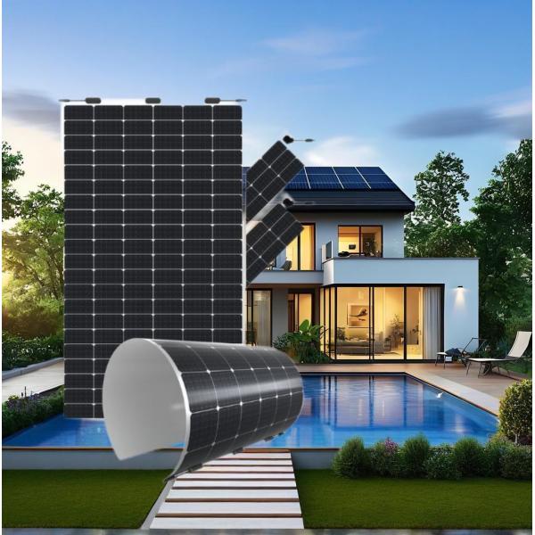 Quality Flexible Mono Solar Panel Ultra Thin Lightweight 100W For Curved Surfaces for Wholesale and OEM Use wholesale