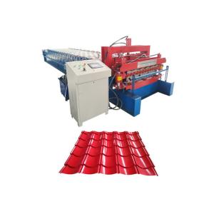 Cheap Rib Roof / Corrugated Steel Panel Roll Forming Machine With Hydraulic Driving System for sale
