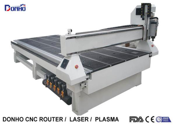Quality MDF Cutting 3 Axis CNC Router Engraver With Square Spindle Vacuum Table wholesale