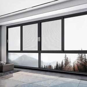 North American Bedroom Customized Aluminium Sliding Windows with Energy Saving
