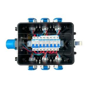 Syntax MP12 Single Phase 32AMP Portable Distribution Box With 16 AMP Socket