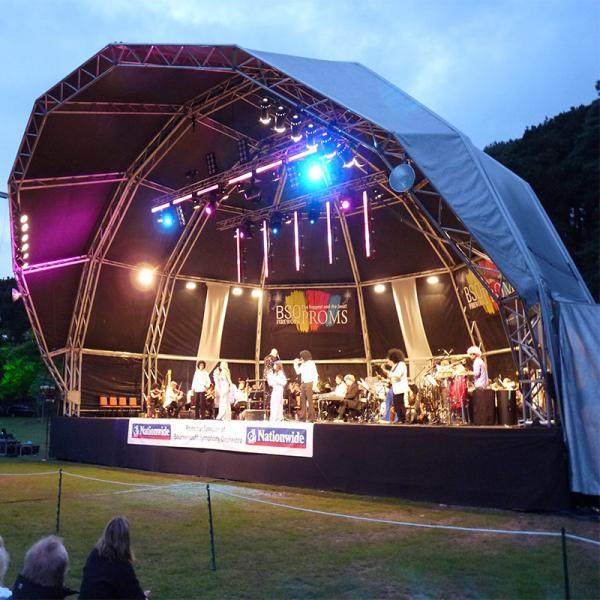 Quality Amazing Design Stage Light Truss Curved Aluminum Trade Show Display Stand Truss System wholesale