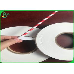 100% Biodegradable Food Grade Paper Roll / 787mm Harmless 26g Straw Paper For