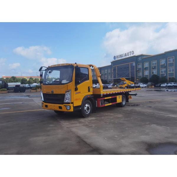 13 Ton Trailer Flatbed Recycling Truck for Sale, Japan 1SUZU ELF NPR 600P 5.6M Full Platform Flip Rescue Truck Flatbed Trailer