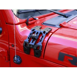 Wrangler Off-Road Silver Light Mounting Brackets with High- CNC Machined Design