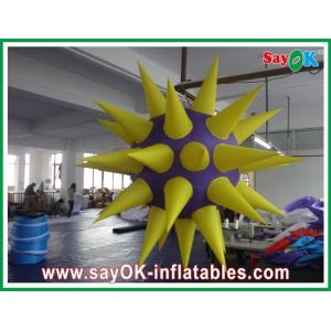Diameter 2m Inflatable Light Decoration For Party Multiple Colours