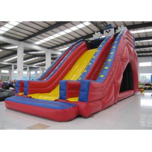 Quadruple Stitching Commercial Inflatable Water Slides Clown Design General