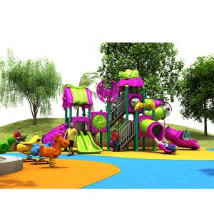 Homemade Playground Slides Plastic Anti Crack Underground Mounting Type