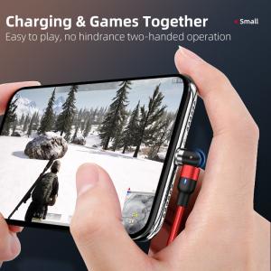 540 Degree 3 In 1 Round Plug Magnetic Fast Charging USB Cable