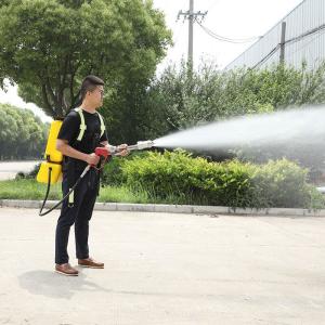 Electric Backpack Type Fire Extinguishing Device Fine Water Mist No Pressure
