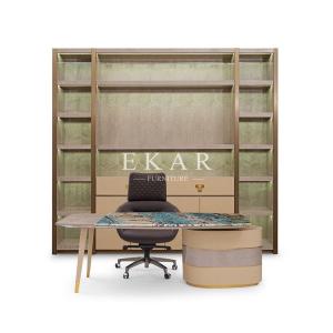 Luxury Modern Design With Drawer and Cabinet Book Shelf Bookcase