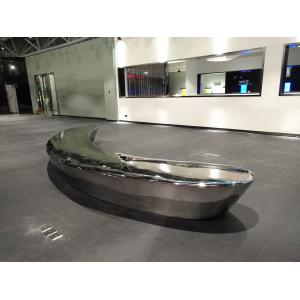China Large Mirror Furniture Sculptures  5000 mm Abstract Sofa Sculpture on sale