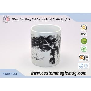 Ceramic Custom Magic Photo Mug with Handle , Funny Heat Reactive Coffee Mugs