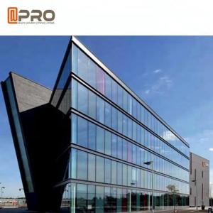 Cheap Heat Insulation Facade Glass Curtain Wall For Commercial Building Spider Curtain Wall Glass for sale