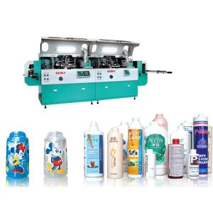 Plastic Glass Metal Applicable Fully Automatic Screen Printing Machine 85pcs/min