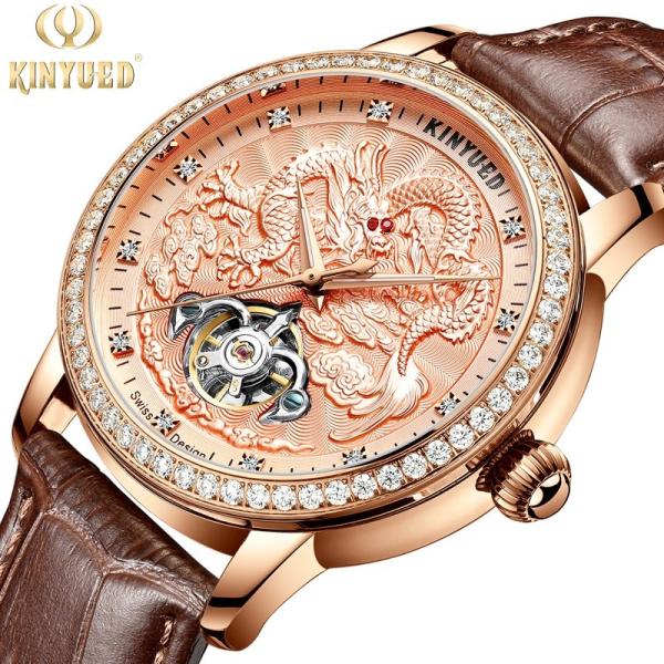 Quality Luminous Luxury Mechanical Watches Modern Ladies Mechanical Watch wholesale