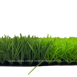 PU Backing Artificial Football Turf , Artificial Soccer Pitch 60mm Height