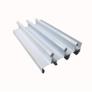 China 1.45mm Thickness Powder Coated Aluminium Profiles For Dominican P92 P65 Sliding Windows on sale