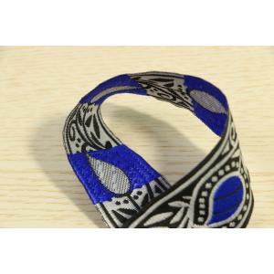 Black Woven Twill Tape 35mm Width Nonelastic Jacquard Knitting