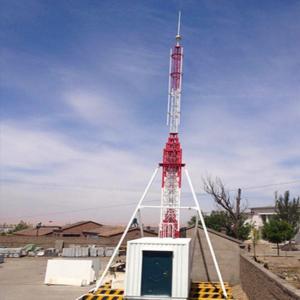 Steel Tripod Manual Winch Up 20M Lattice Steel Towers