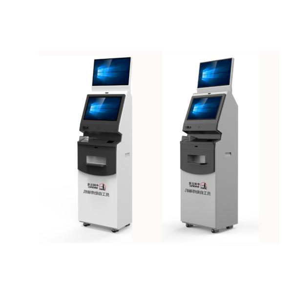 Banking Pinpad Self Service Payment Kiosk / PC Kiosk Stand With LCD , TFT
