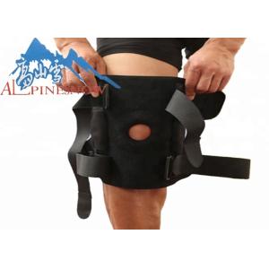 Neoprene Waterproof Rom Hinged Adjustable Knee Brace Sports Protector Open