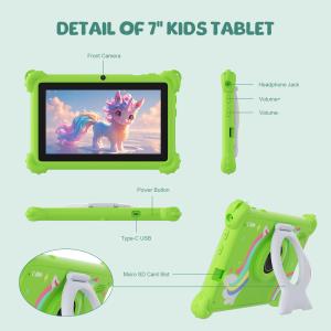 C Idea 7 Inch WIFI Kidspad Android System 6+128GB Tablet For Kids with proof
