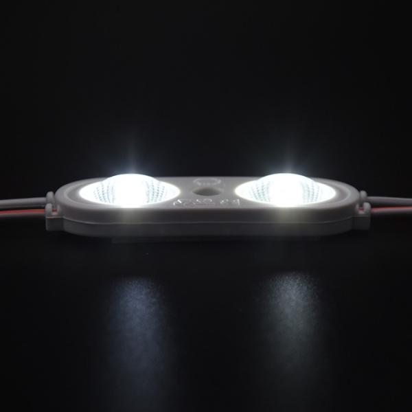 24v led modules for light advertising and backlighting module 2 lens ip67