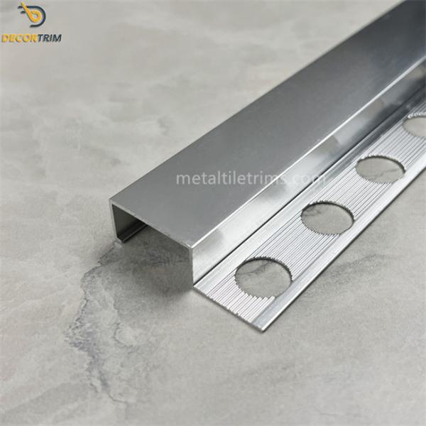 Quality 12mm Tile Trim Stair Nosing With Installing Tile Edge Trim Tile Corner Pieces wholesale