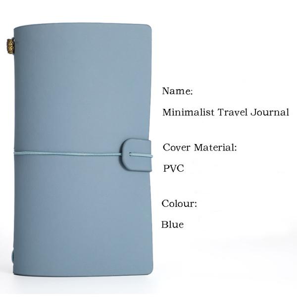 Quality Retro travel PVC popular notebook creative student notebook wholesale