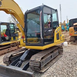 7 Ton Operating Weight Used Komatsu PC70 Mini Excavator Hydraulic Crawler