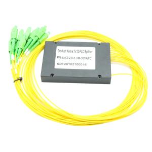 1:8 SC UPC Cassette PLC Splitter Mini Plug Fiber Optic Splitter Box