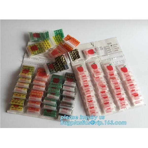 Bag Type and Accept Custom Order Mini Apple bags baggies, Apple Mini Zip Lock