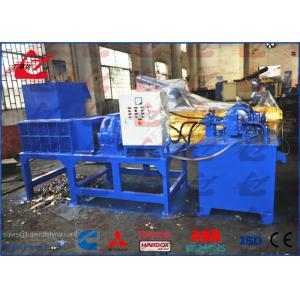 Dust Free Industrial Waste Shredder , Scrap Metal Shredding Machine For Light