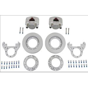 China 9000-10000lbs 11'' Hub Tractor Trailer Disc Brakes 8*6.5'' PCD 5/8'' Stud on sale