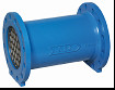 Low Pressure Loss Flow Straightener Strainer , Limiting Impact Of Turbulences