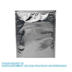 Slider closure thermal bag pack, Eco Friendly Plastic Insulate Thermal Bag