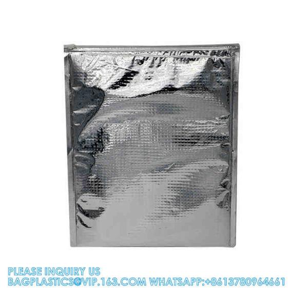 Slider closure thermal bag pack, Eco Friendly Plastic Insulate Thermal Bag